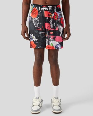 FLORAL DEMISE ACTIVE SHORT