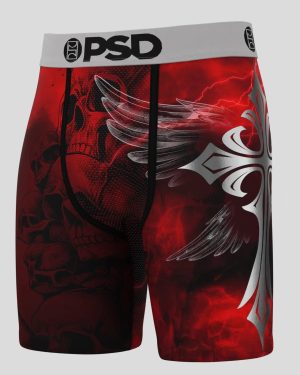 SILVER WING RED